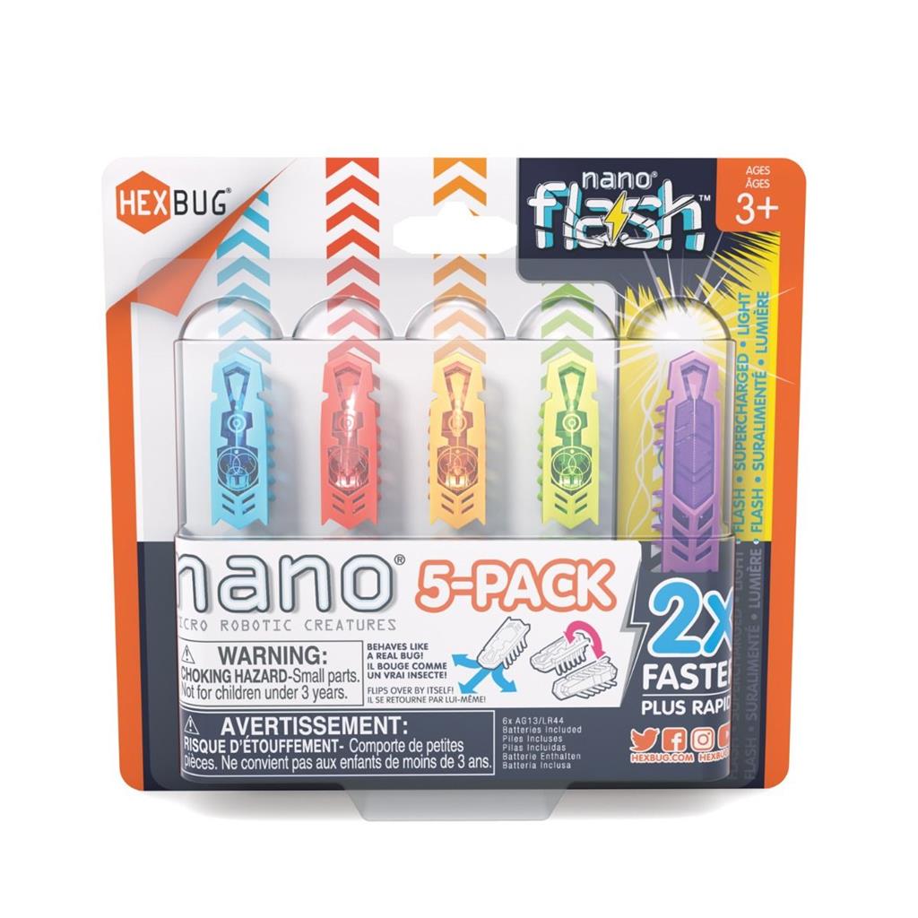 HEXBUG Flash Nano 5PK Mix
