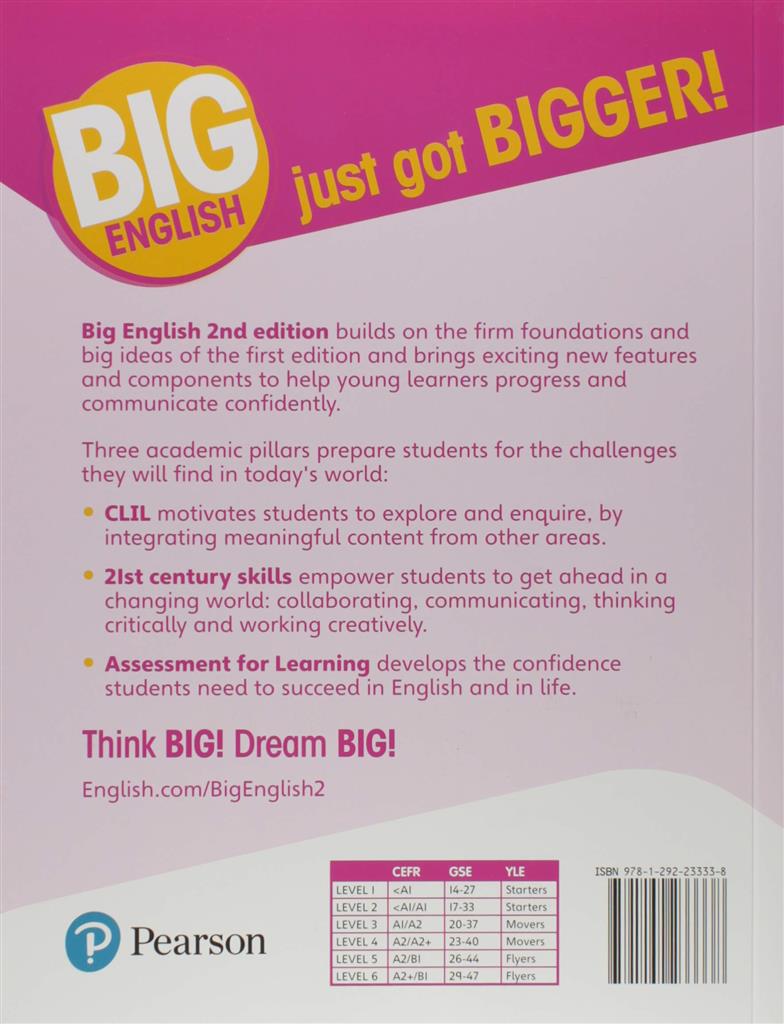 Big English 5° - 2nd Edition - Student´s Book - With Online Resources - Pearson