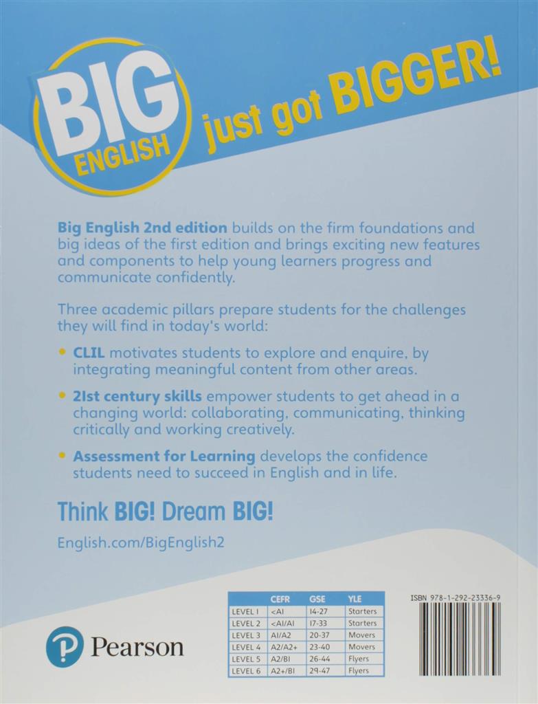 Big English 6° - 2nd Edition - Student´s Book - Wiith Online Resources - Pearson