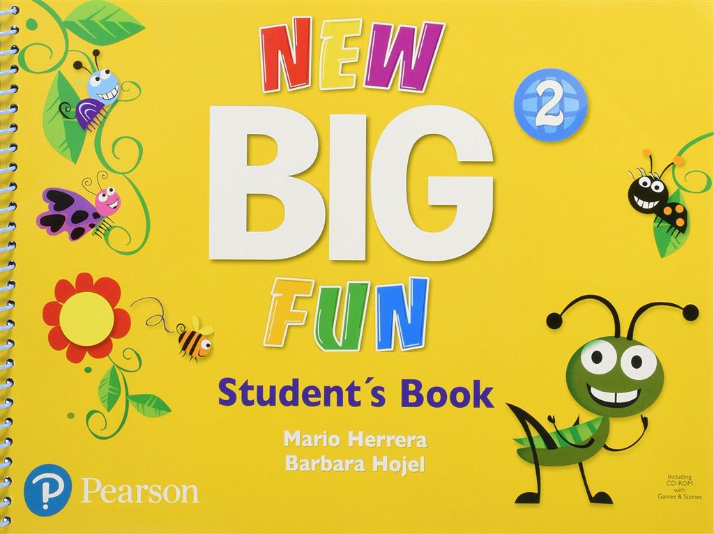 New Big Fun 2 (Pre-Kínder) - Student´s Book - With CD-ROM - Pearson