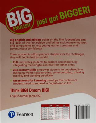 Big English 3° - 2nd Edition - Student´s Book - With Online Resources - Pearson