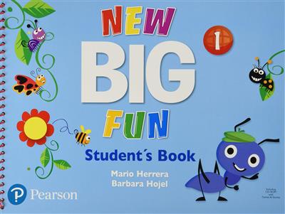 New Big Fun 1 (Pre-Kínder) - Student´s Book - With CD-ROM - Pearson