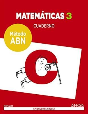 Matemáticas 3° - Método ABN - Cuaderno - Aprender es Crecer - Anaya